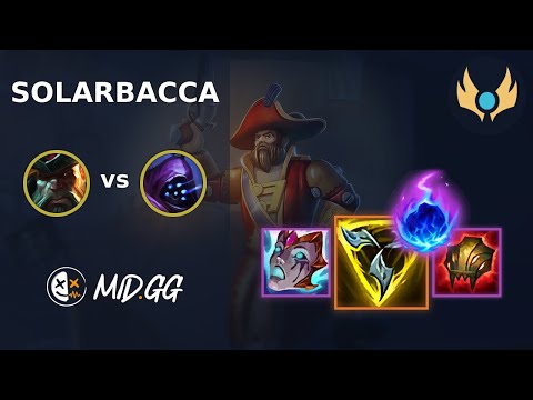 MID.GG: [ solarbacca ] Gangplank TOP vs Jax | NA CHALLENGER | LOL Season 2025