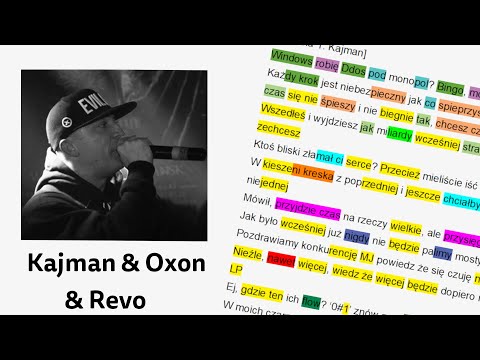 Kajman & Oxon & Revo - Żądza Krwi | Rym za rymem