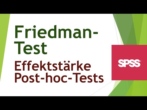 Effektstärke Friedman-Test für post-hoc-Tests in SPSS berechnen - Daten analysieren in SPSS (69)