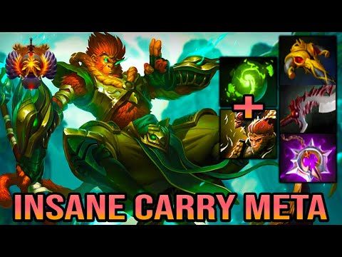 [ Monkey King ] INSANE CARRY BUILD - BEST FIGHT - INTENSE ULTIMATE - DOTA 2 GAMEPLAY