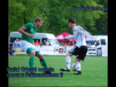 Rafał Górski ocenia mecz Jodła - Radomiak II