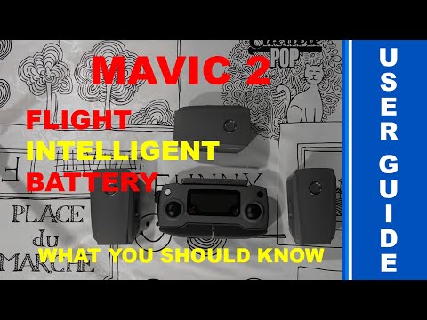 DJI Mavic 2 Flight Intelligent Battery - How-To - Activate - Charge - Storage