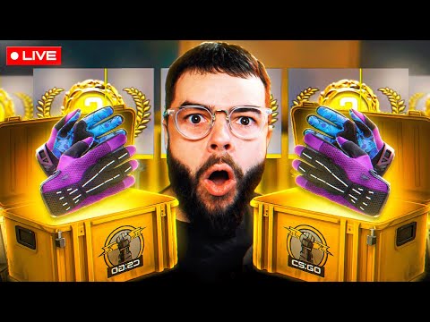 $30,000 CASE OPENING 🔴 OPENING 2000 GLOVE CASES 🔴CHASING .0001% GOLDS  🔴 4K 🔴