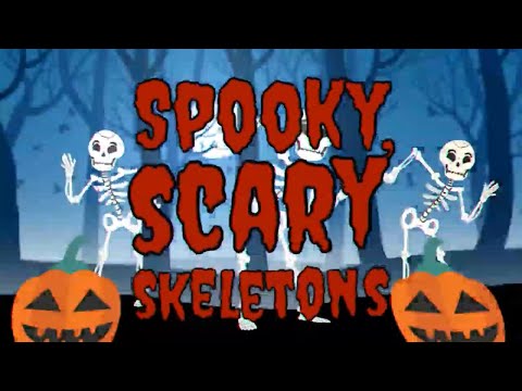 Andrew Gold - Spooky, Scary Skeletons (Undead Tombstone Remix) (Official Lyric Video)