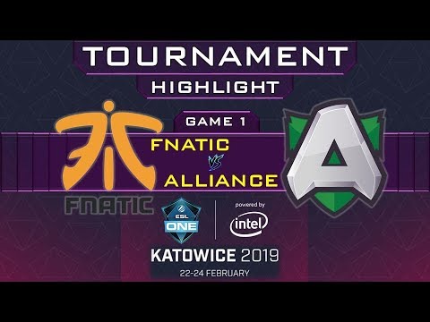 Fnatic vs Alliance [Game 1] - ESL One Katowice 2019