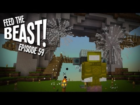 Feed The B-Team! Ep59 - "PRANK!  Etho Feels The STING Of My Bees! MUAHAHA!!!" Feed The Beast Modpack