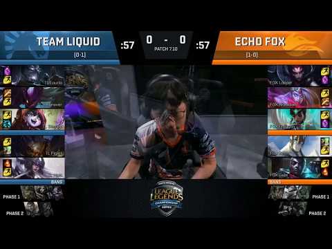 TL vs FOX Highlights Game 1 NA LCS Summer 2017 Team Liquid vs Echo Fox W1D3