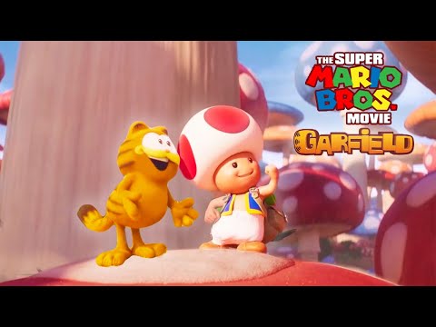 Garfield nel Regno dei Funghi | Super Mario Bros. Il film Ma è Garfield Parte 1 | Super Garfield ...