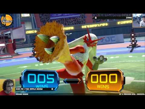 SFxP #46 | KOA PA | TheAppleBoom (Blaziken) vs Zang (Machamp) - Round Robin - Pokken