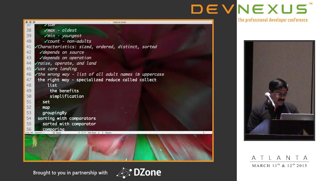 Devnexus 2015 - Programming with Streams in Java 8 - Venkat Subramaniam