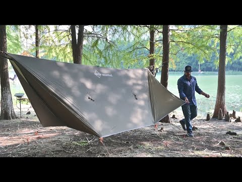 How to Set Up Onewind Hammock Tarp