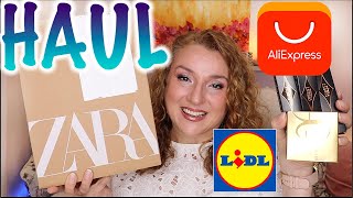 Haul  de Zara, Aliexpress, LIDL. Ultimas compras. #zara #lidl #aliexpress