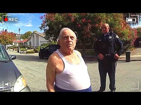 Evil Grandpa Caught Hiding A Body In His Home