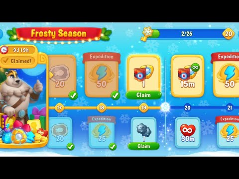 @Fishdom Level 12477 - 12478. Frosty Season Level 19 🔓