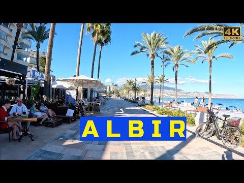 New pedestrian-only area ⎮ Albir, Alicante, Costa Blanca ⎮ Restaurants, bars and cafes 🇪🇸