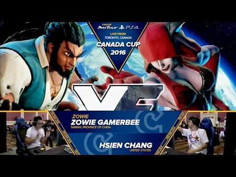 SFV: Canada Cup 2016 - Zowie Gamerbee vs Hsien Chang - CPT2016