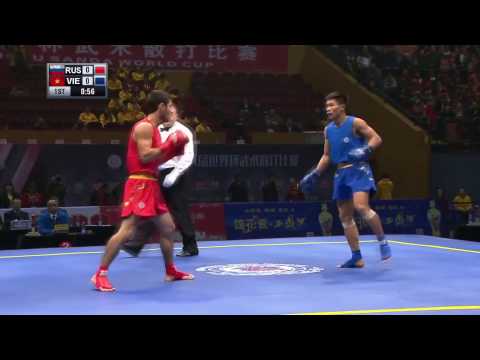 Sanshou Sanda 2016 World Cup Semi Finals Russia vs Vietnam 60 Kg Men