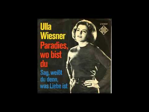 Ulla Wiesner - Paradies, wo bist du? (Germany - Eurovision Song Contest 1965)