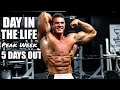 A REAL DAY IN THE LIFE before a Competition - Pro Bodybuilder