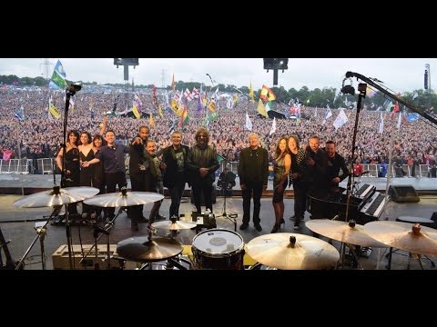Selfie Jeff Lynne's ELO Live with Rosie Langley and Amy Langley, Glastonbury 2016