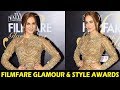 Stunning Elli Avram At Filmfare Glamour Style Awards 2019