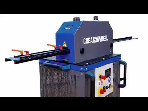 CREA WHEEL Richtmaschine: einfach, schnell, kompakt, mobil + präzise