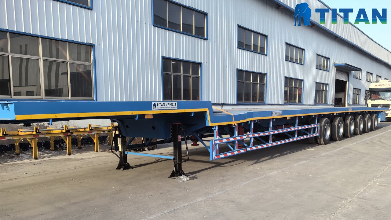 extendable flatbed trailer