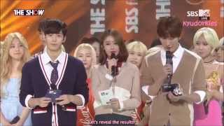 [ENG] 150901 VIXX LR &#39;Beautiful Liar&#39; 1st Win + Encore Stage @ THE SHOW