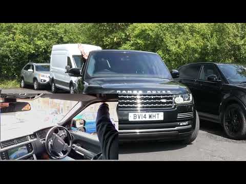 How to operate the Automatic Parallel Parking  in a 2014 Range Rover 4 4 SD V8 Autobiography BV14WHT
