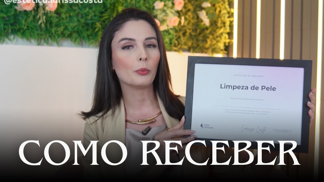 ✅Curso de Limpeza de Pele Profissional Grátis - Aula 0