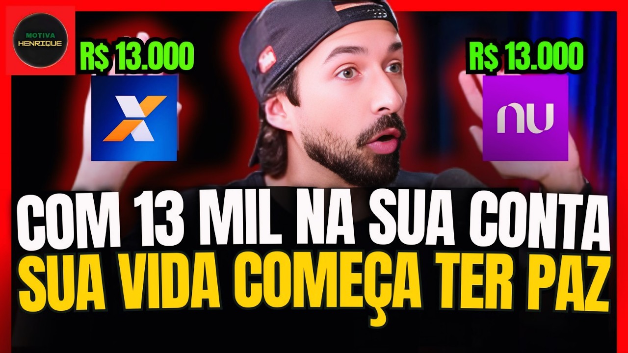 COMO JUNTAR E INVESTIR 13 MIL REAIS EM 1 ANO