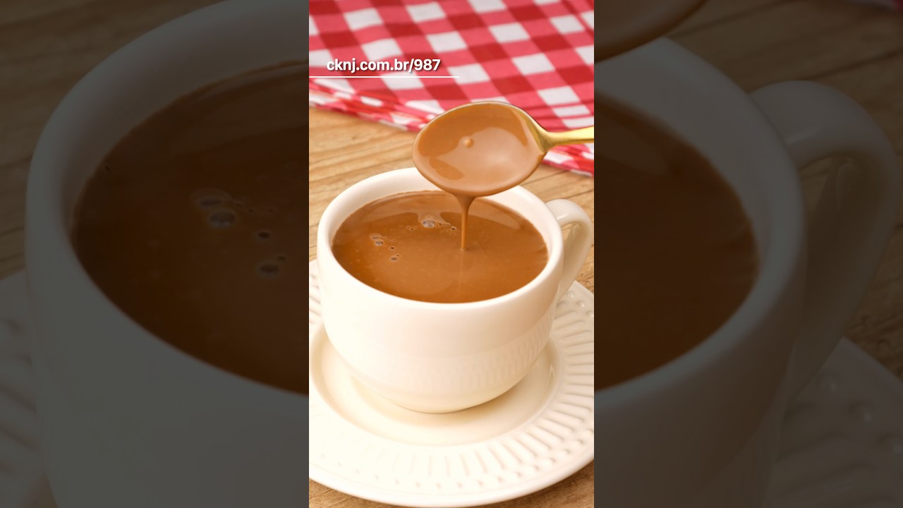 Como fazer Chocolate Quente Cremoso
