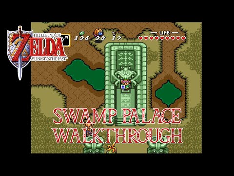Swamp Palace Dungeon Walkthrough - The Legend of Zelda A Link to the Past