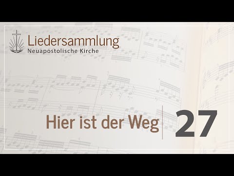 🎵 Alte Chormappe🎵 CM 027 - Hier ist der Weg