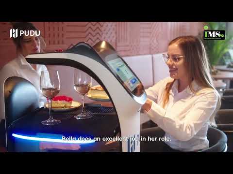 Pudu Robotics | BellaBot serves at Hotel Elements in Poland