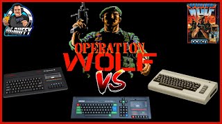 Sinclair ZX Spectrum VS Commodore 64 VS Amstrad CPC OPERATION WOLF comparison