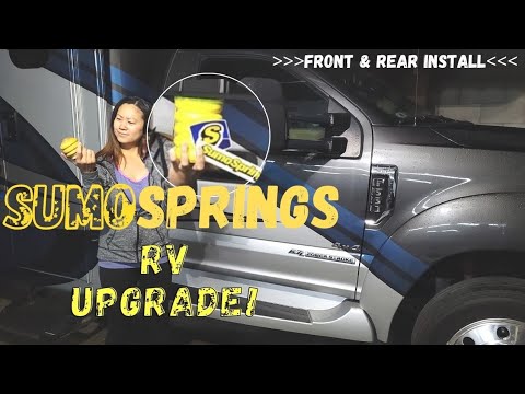 SumoSprings UPGRADE & INSTALL (Front & Rear) Ford F550 Thor Magnitude #sumosprings #rvupgrade
