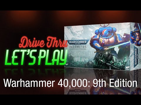 Warhammer 40,000 9th Edition Let's Play and Review