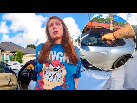 Dumb as Hell Rich Pregnant Woman Flees Traffic Stop, Thinks She Is Untouchable & Above the Law