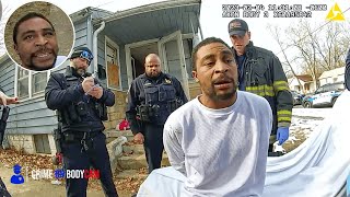 Entitled Wannabe Gangster Snaps After Police Put Him in Handcuffs