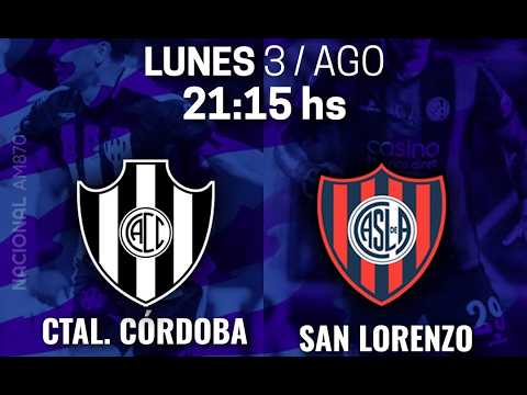 EN VIVO | C. CÓRDOBA SGO vs SAN LORENZO | TORNEO CLAUSURA | RELATA LUCA DE JESÚS EN RADIO NACIONAL