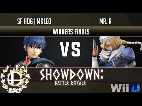 Showdown Battle Royale WINNERS FINALS - SF HDG | MKLeo (Marth) vs Mr. R (Sheik, Bayonetta)