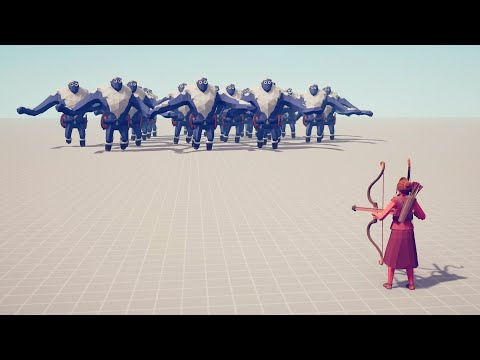 GOD ARTEMIS vs ARMIES - Totally Accurate Battle Simulator TABS