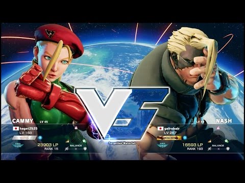 Kazunoko (Cammy) vs Gafro (Nash)：かずのこ（キャミィ） vs ガフロ（ナッシュ）