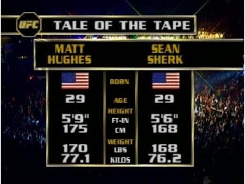 Matt Hughes vs Sean Sherk full fight