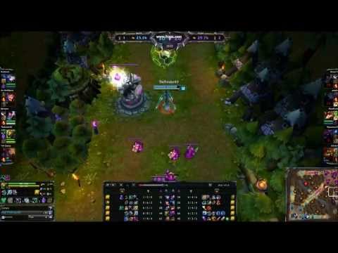 League of Legends   1v5 AKALI PENTAKILL   Pentakill LOL HD