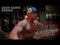 LEAN GAINS! Ep. 2: Push Day! 8 tips for større bryst, skulder og triceps! Kan du mærke forskellen?!