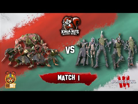 Skaven vs Dark Elves | Kinda Nuts Blood Bowl League S3 Game 1
