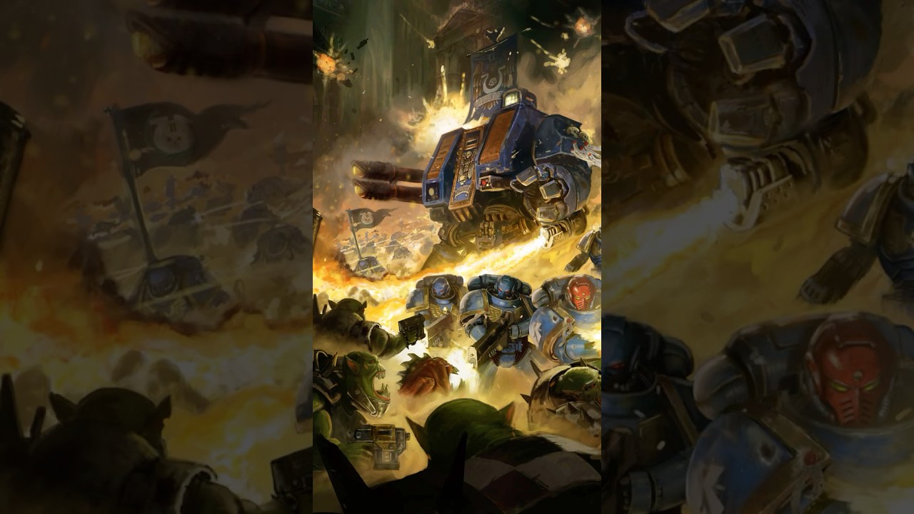 Valtus: The Dreadnought Who Defied Mortarion  #warhammer40k #dreadnought # #warhammer #shorts