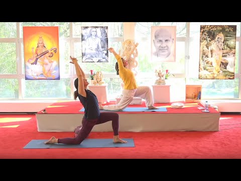 Yogastunde herzöffnende Mittelstufe mit Katyayani - Live 16:15 Uhr 16.04.2020